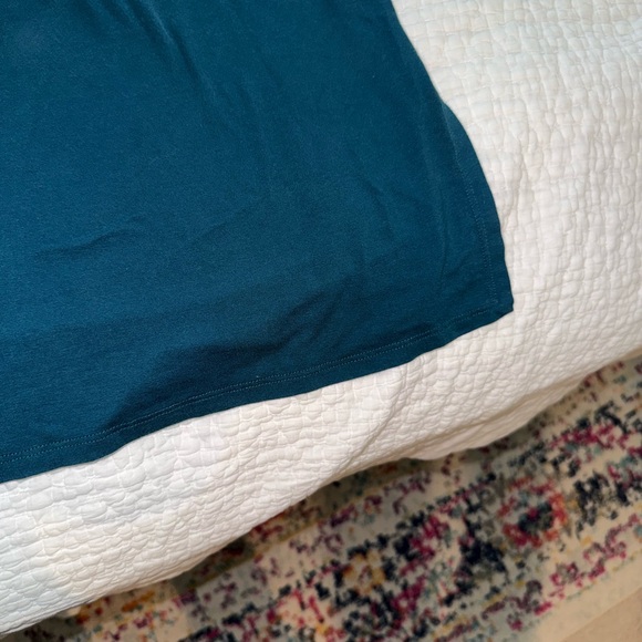 Eileen Fisher Teal dress - Picture 3 of 4